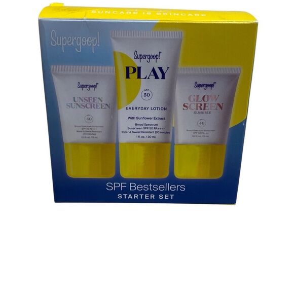 Supergoop! SPF Bestsellers 3pc Starter Kit Exp: 02/26 - Picture 1 of 1